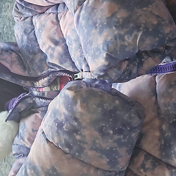 Girls puffer winter jacket - Picture 3 of 4